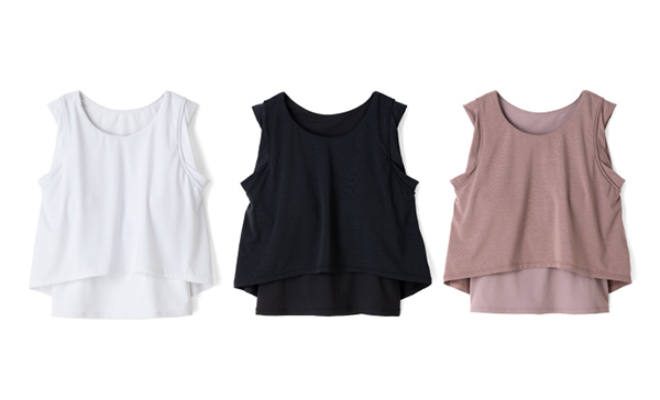 Short Flare Tank Top