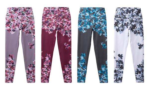 Full Of Flower Panel Leggings