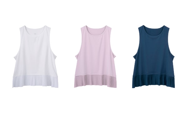 Pleats Tank Top