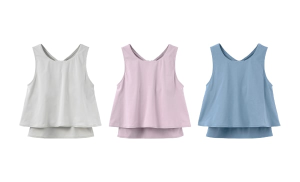 Flare Tank Top With Pad