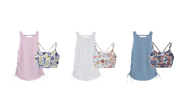 Mixflower Separate Tank Top