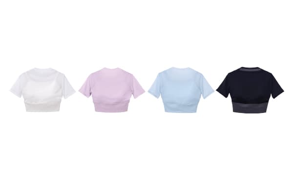 Sheer Layered Camisole Bra Top