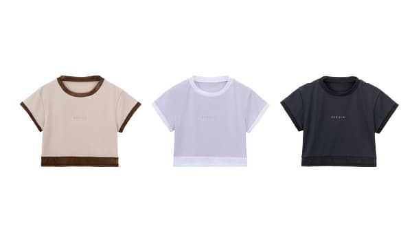 Active Sheer Color Cropped Tee