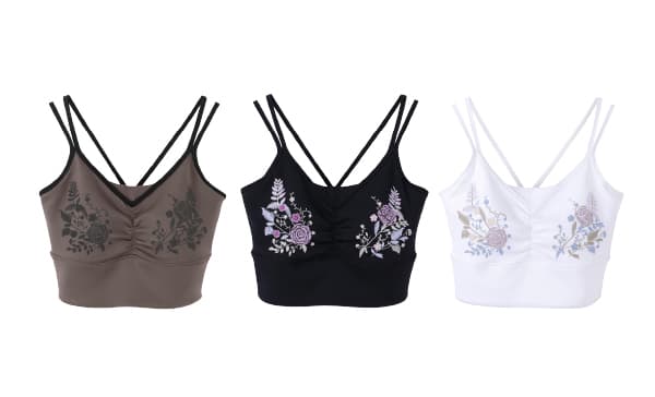 Flower Bouquet Bra Top
