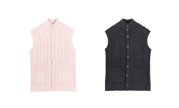 Relax FELCERA Cable Knit Vest
