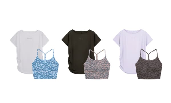 Leopard Print Separate Tops