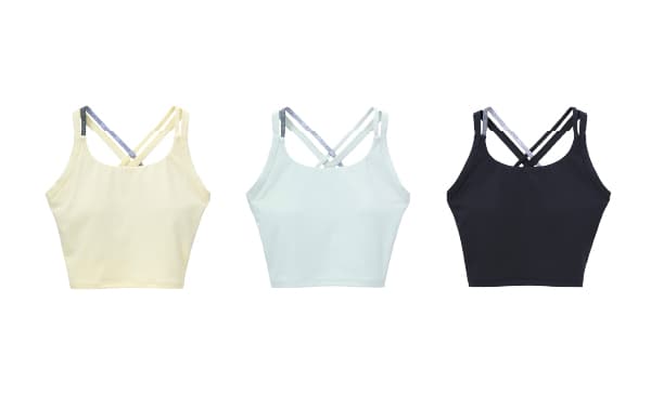 Basic Cross Logo Bra Top