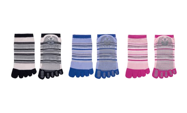 Ankle Stripe Pilates Socks