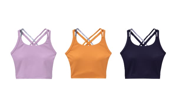 Basic Cross Logo Bra Top
