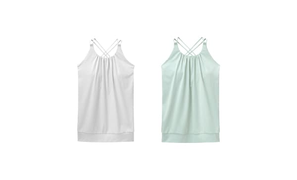 Front Gather Cross Camisole