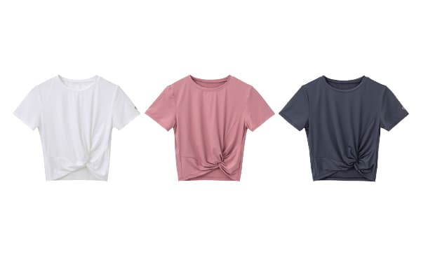 Twist Cropped T-shirt