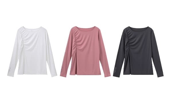 Asymmetry Gather Long Sleeve