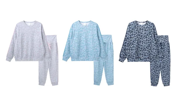 Relax FELCERA® Grace Smooth Floral Print Pajamas