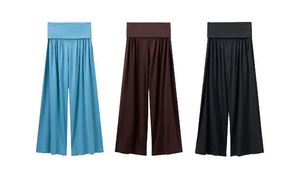 Tuck Wide Pants
