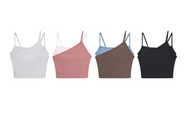 Rib Combination Asymmetry Tops