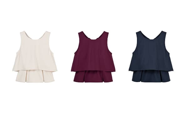Flare Tank Top With Pad